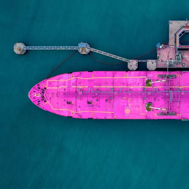 Image of ship at a dock